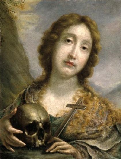 Dandini, Cesare Penitent Magdalene Norge oil painting art